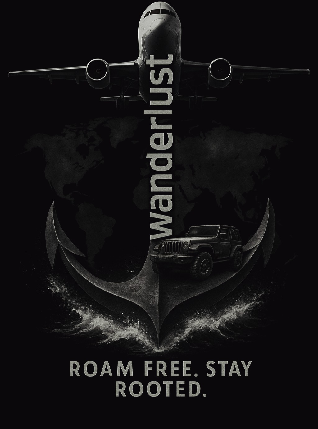 Wanderlust - Roam Free. Stay Rooted.